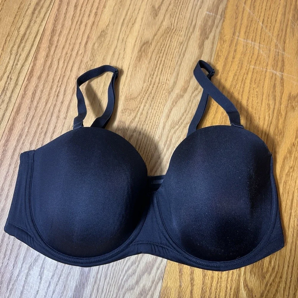 Wacoal 40 ddd 854119 Black Supportive Padded Adjustable Bra Underwire